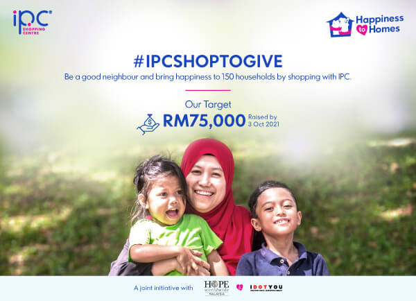 IPC Shopping Centre unites communities to support communities by bringing happiness to homes