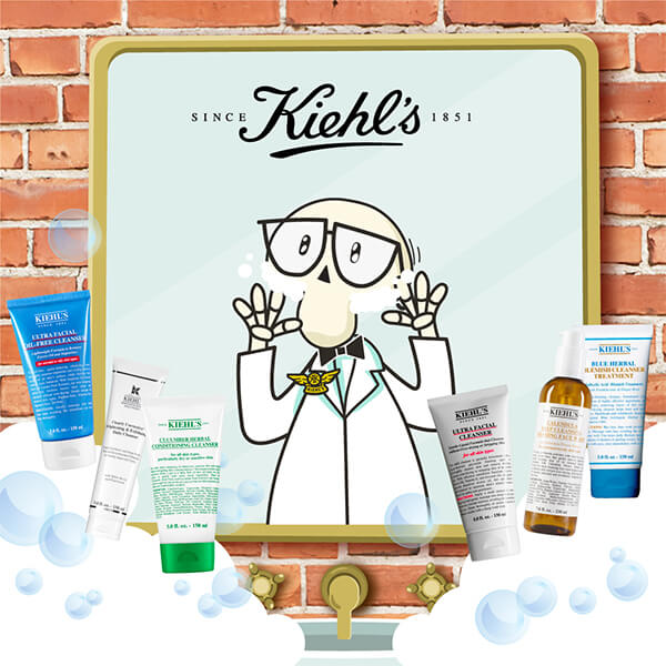 Kiehl’s Find Your Perfect Cleanser AR Filter