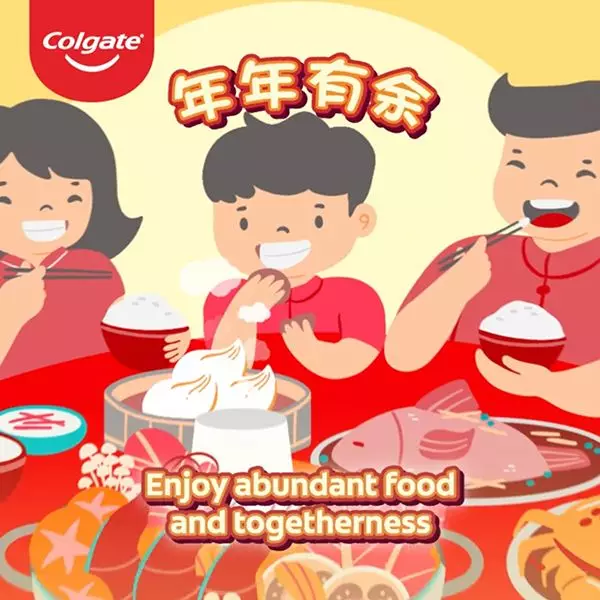 Smile Strong together with Colgate for good luck! Cha Cha Cha!