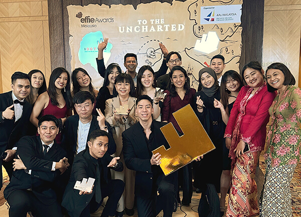IDOTYOU takes home 1 Gold 2 Silver and 1 Bronze with Kau Sundaeku in its first attempt at the Effie Awards 2023 & Kancil Awards 2023